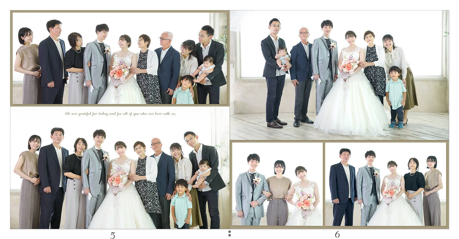 5～6ページ 横浜　フォトウェディング