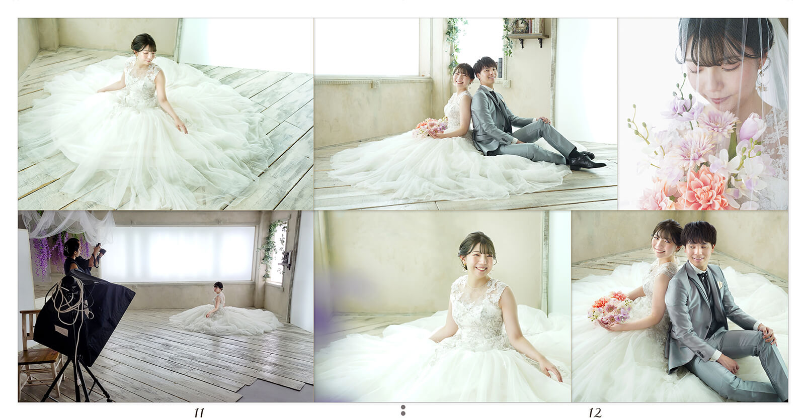 11～12ページ 横浜　フォトウェディング