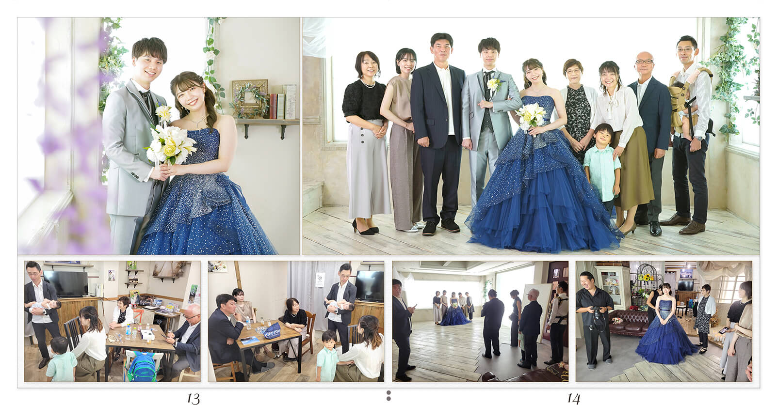 13～14ページ 横浜　フォトウェディング