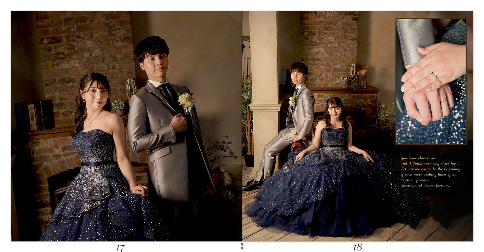 17～18ページ 横浜　フォトウェディング