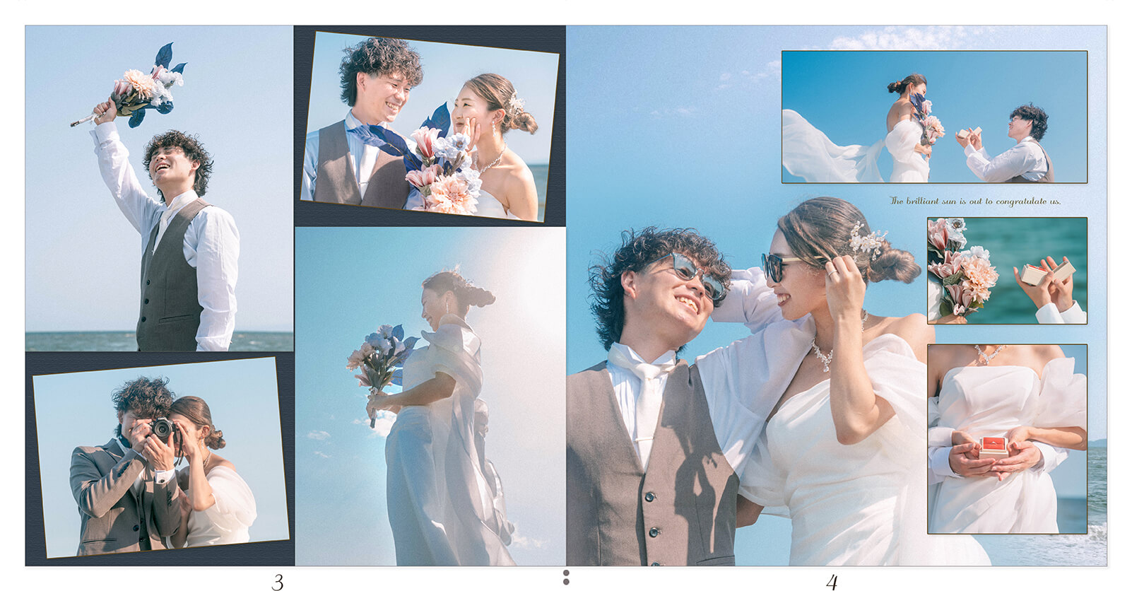 3～4ページ アートグレイス ウエディングコースト 東京ベイ 結婚式アルバム