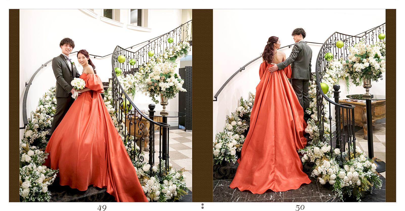 49～50ページ アートグレイス ウエディングコースト 東京ベイ 結婚式アルバム