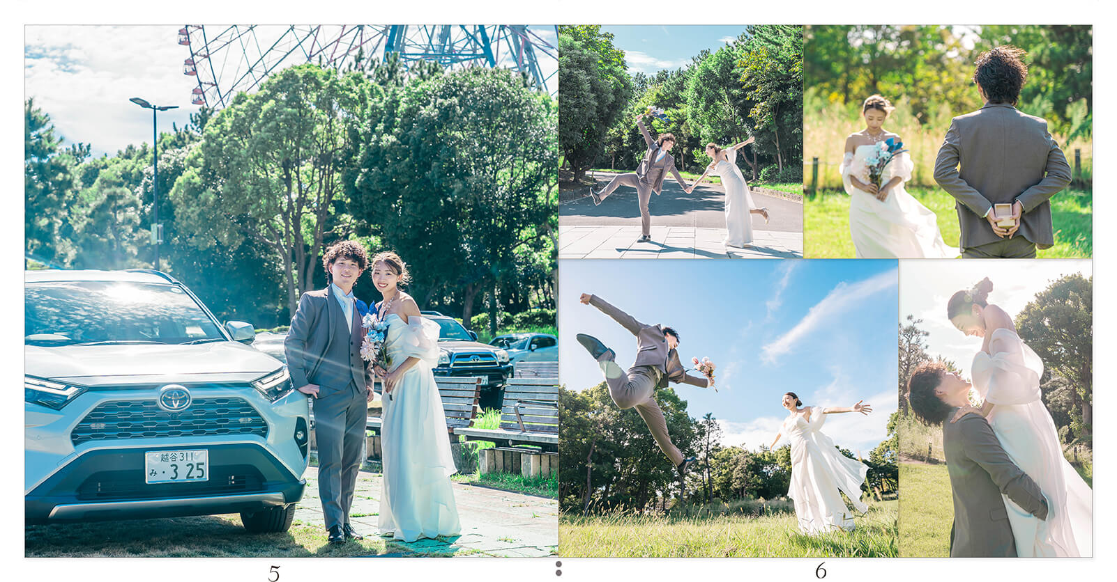 5～6ページ アートグレイス ウエディングコースト 東京ベイ 結婚式アルバム