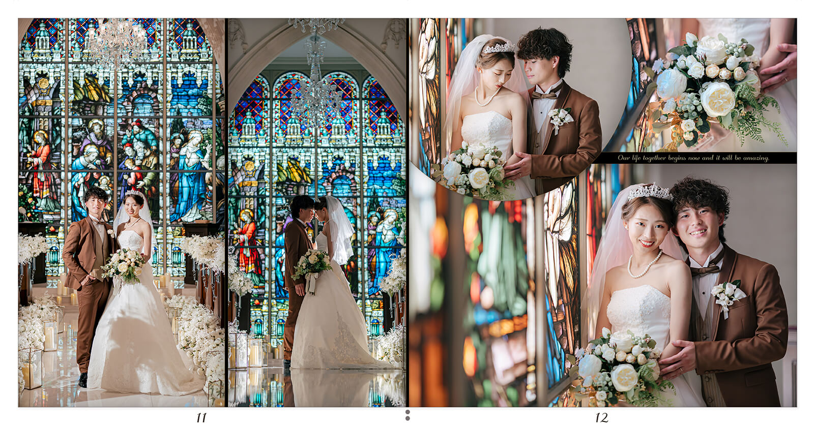 11～12ページ アートグレイス ウエディングコースト 東京ベイ 結婚式アルバム