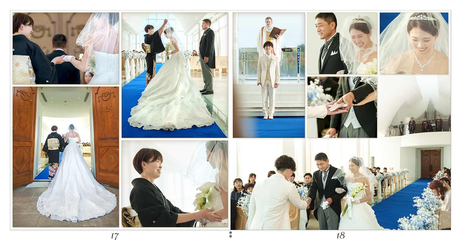 17～18ページ アートグレイス ウエディングコースト 東京ベイ 結婚式アルバム
