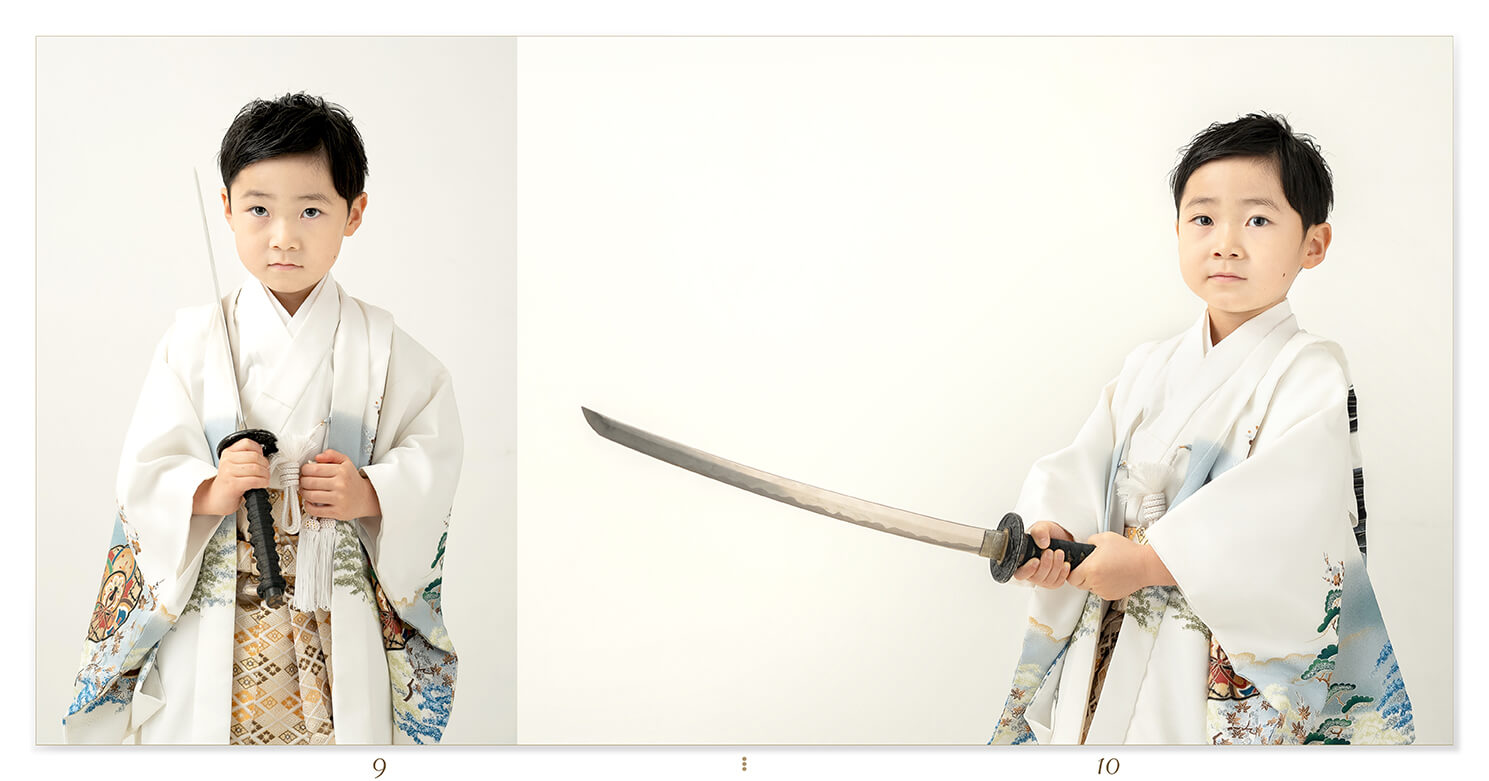 9～10ページ 七五三アルバム