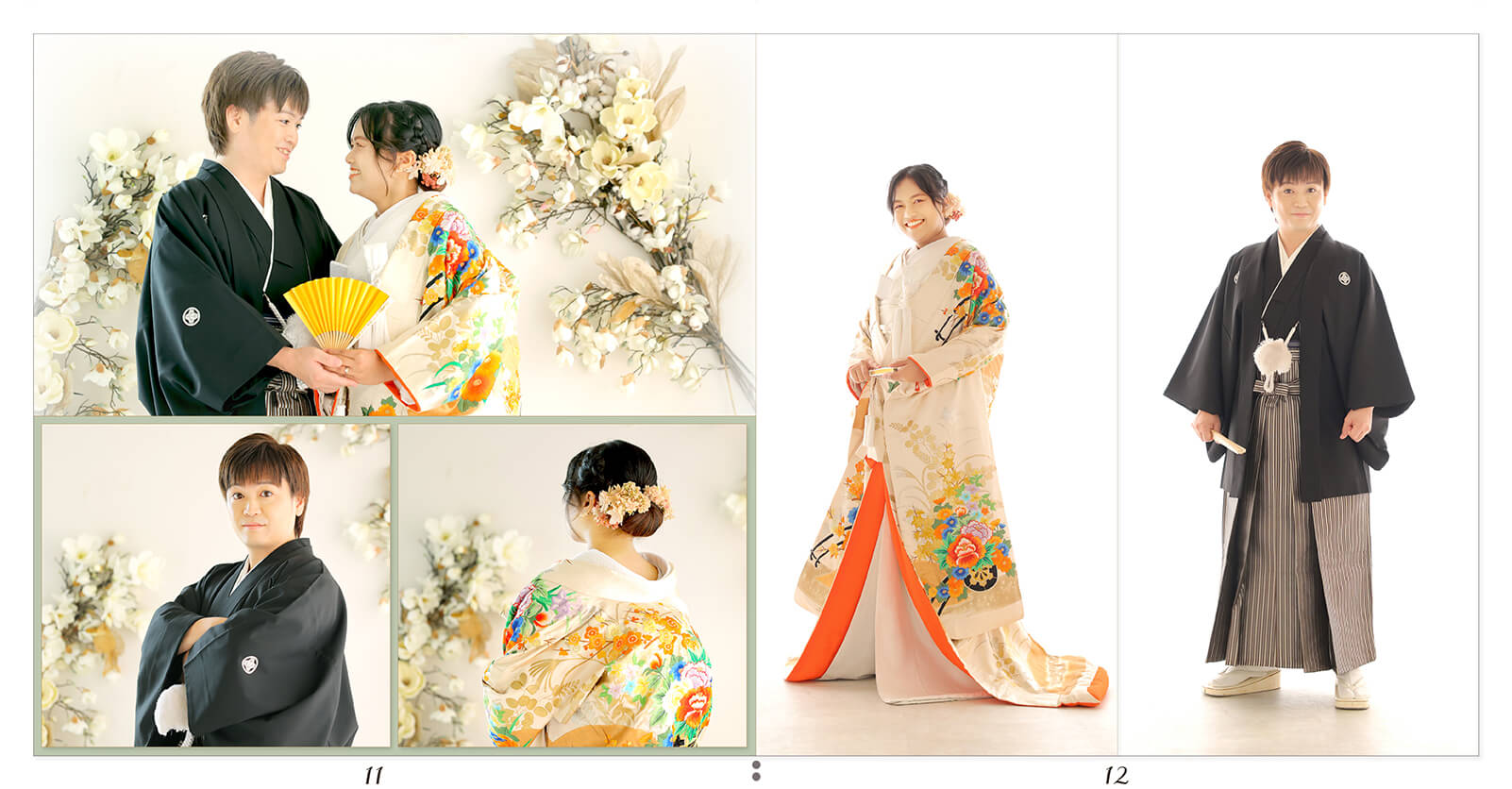 11～12ページ フォトウェディング アルバム