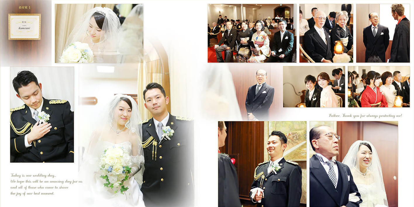 京都セントアンドリュース教会 結婚式アルバム