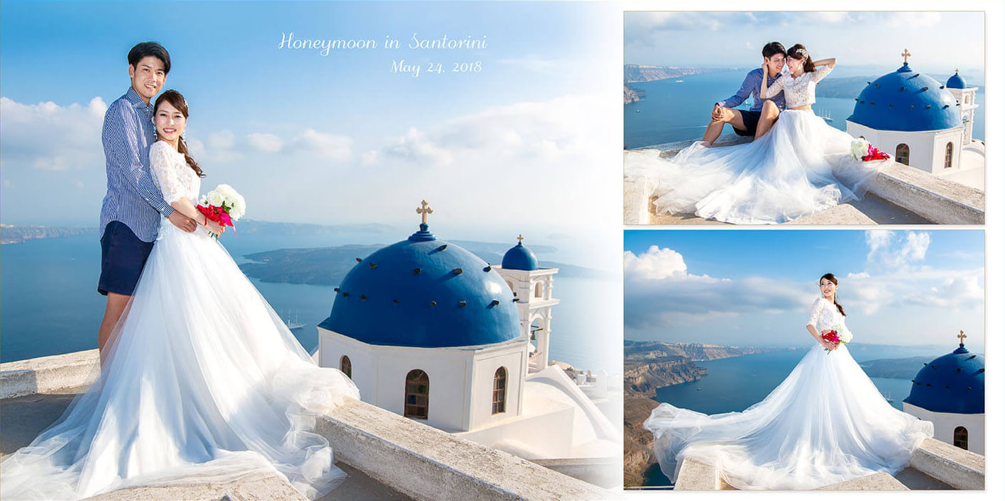 アニヴェルセル東京ベイ/ サントリーニ島 結婚式アルバム