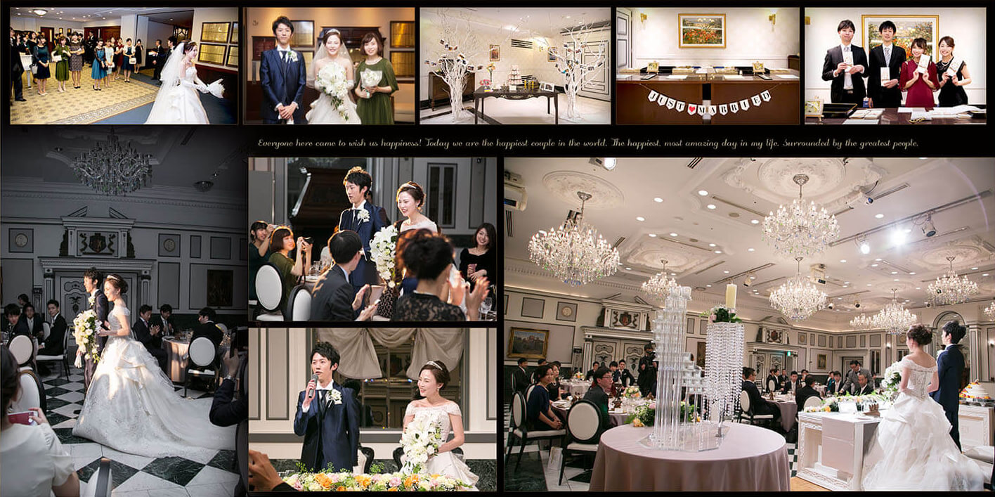  結婚式アルバム