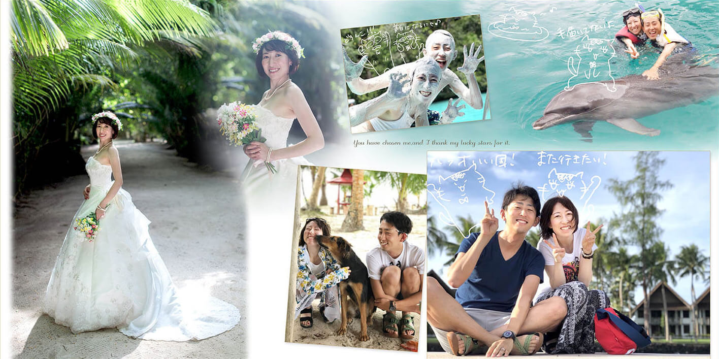  結婚式アルバム
