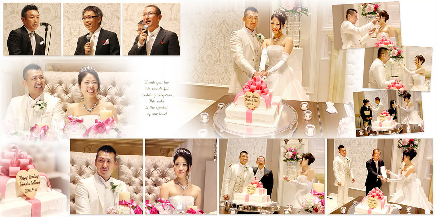  結婚式アルバム