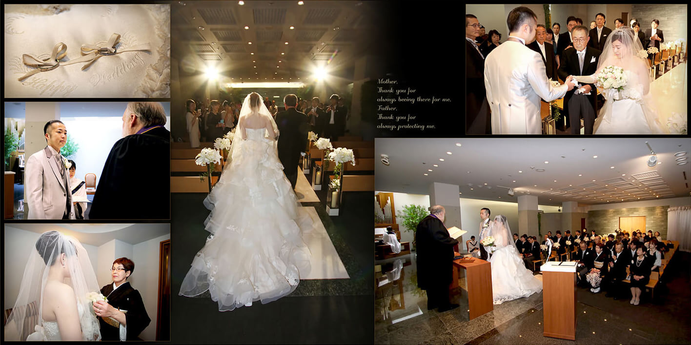  結婚式アルバム