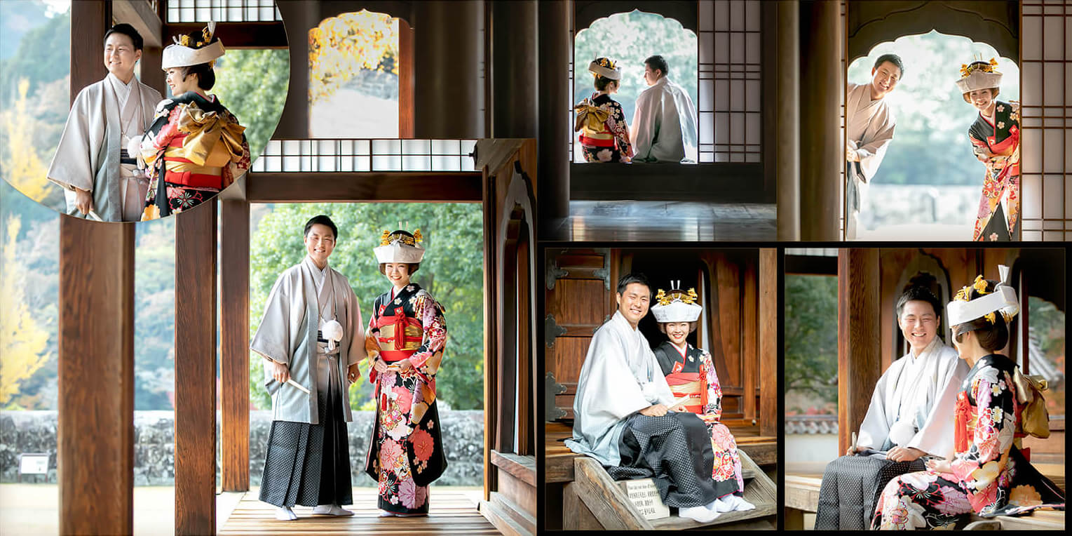 前撮り 閑谷学校