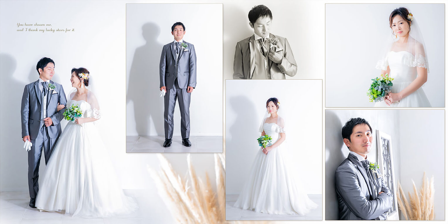 吉野公園・かごしま水族館　フォトウエディングアルバム