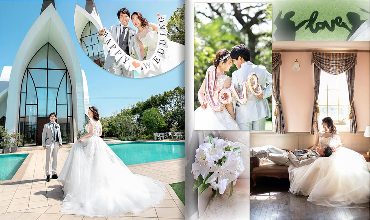 アンジェローブ 結婚式アルバム