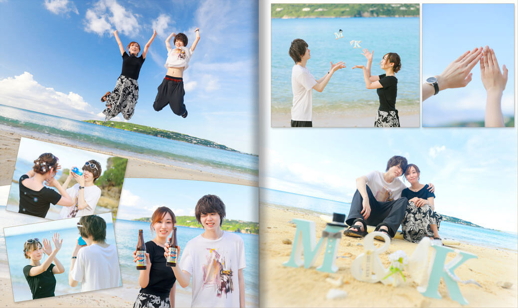 沖縄 コーラルチェペル 結婚式アルバム