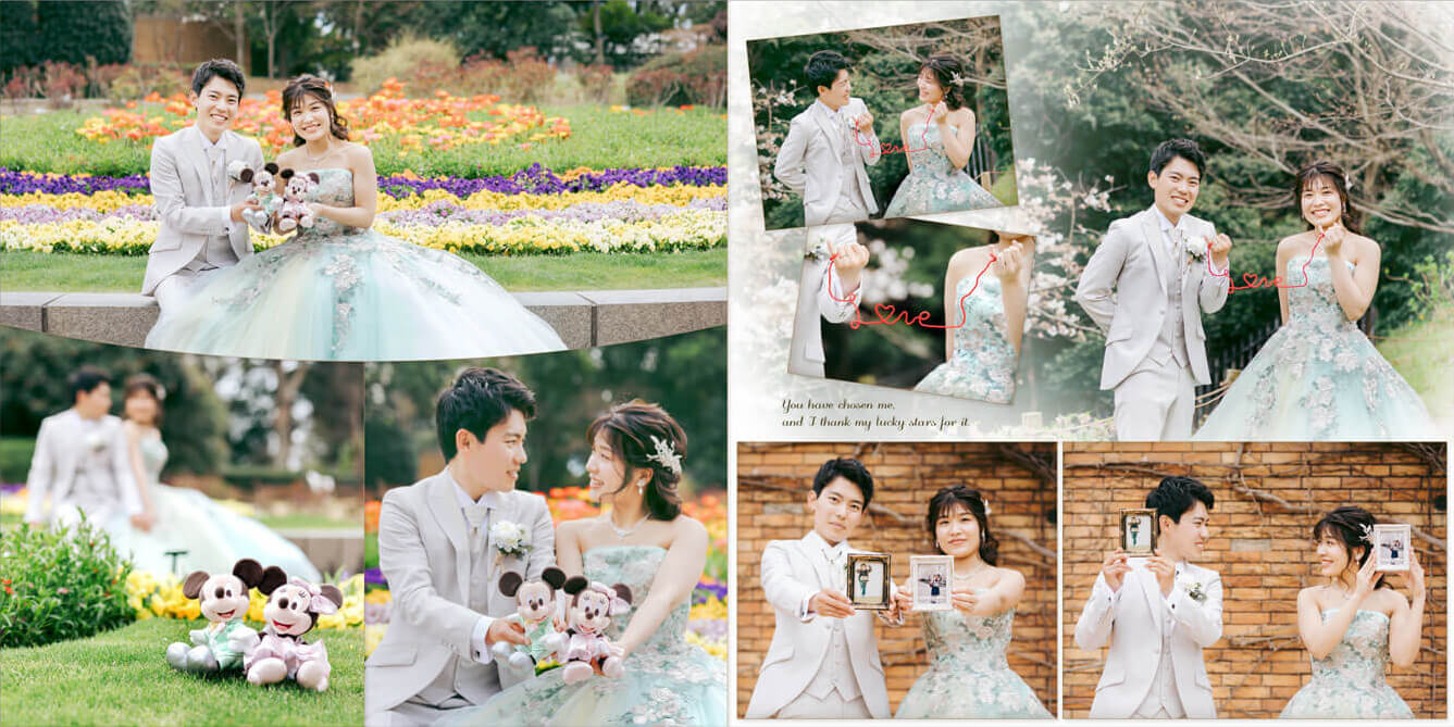 松風園・福岡市植物園 前撮りアルバム