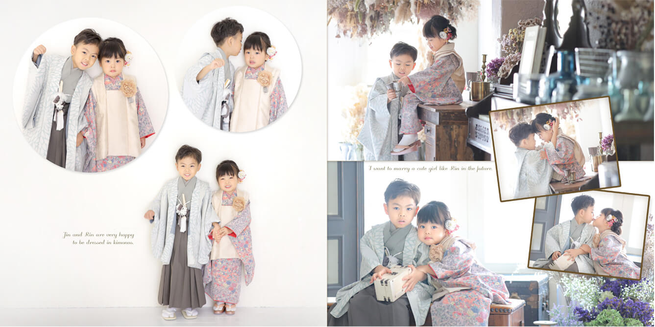 家族アルバム お子様の誕生日祝い