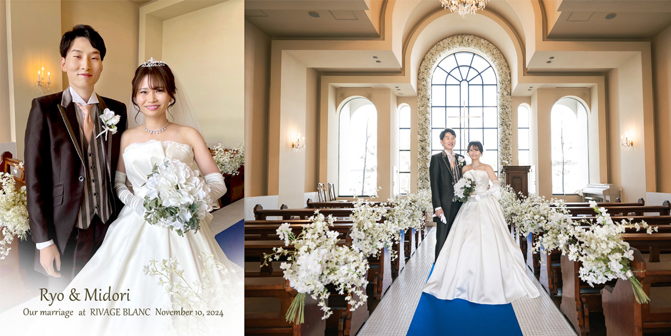 リヴァージュブラン フォトウェディング