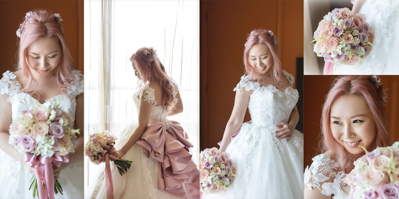 オアフ島 コオリナ チャペル プレイス・オブ・ジョイ 結婚式アルバム