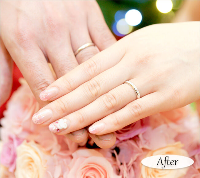 色味調整後の補正写真