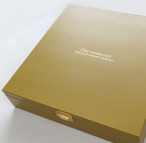結婚式アルバム 木製ケースへ変更オプション