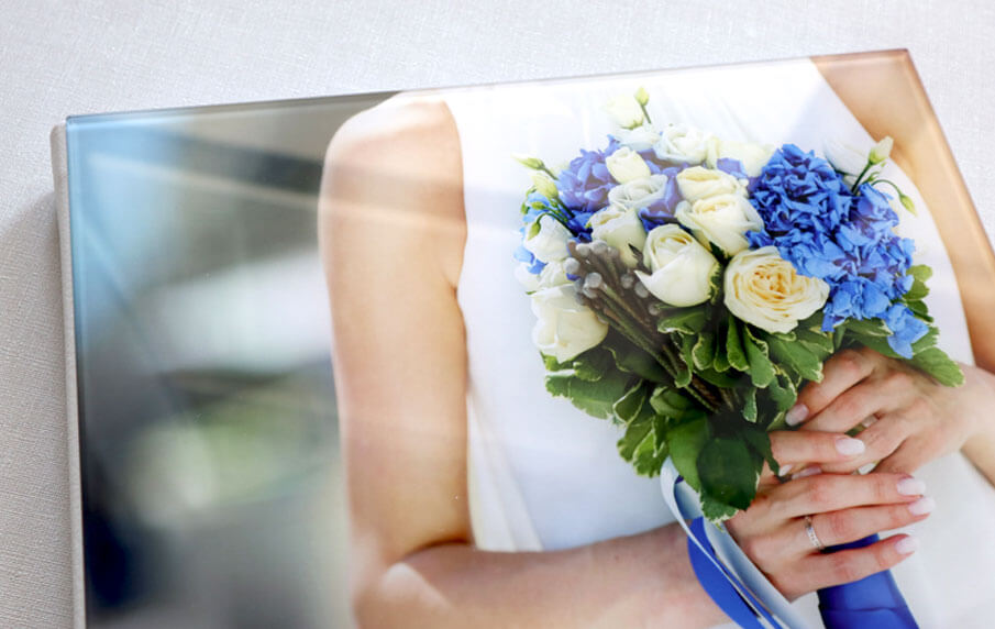 裏面もアクリルガラス